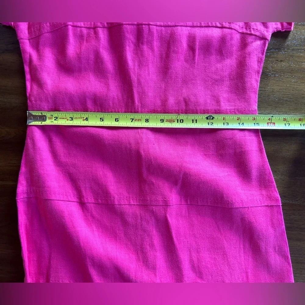 Banana Republic Cap Sleeve Linen Dress - Picture 3 of 8
